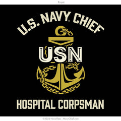 "Deckplate Doc" Tee | Black