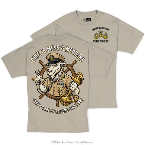 "Mess & Medicine" Tee | Khaki