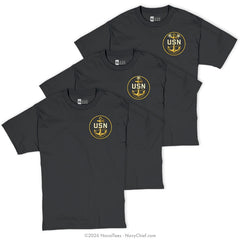 "Crest of a Wave" Tee | Black