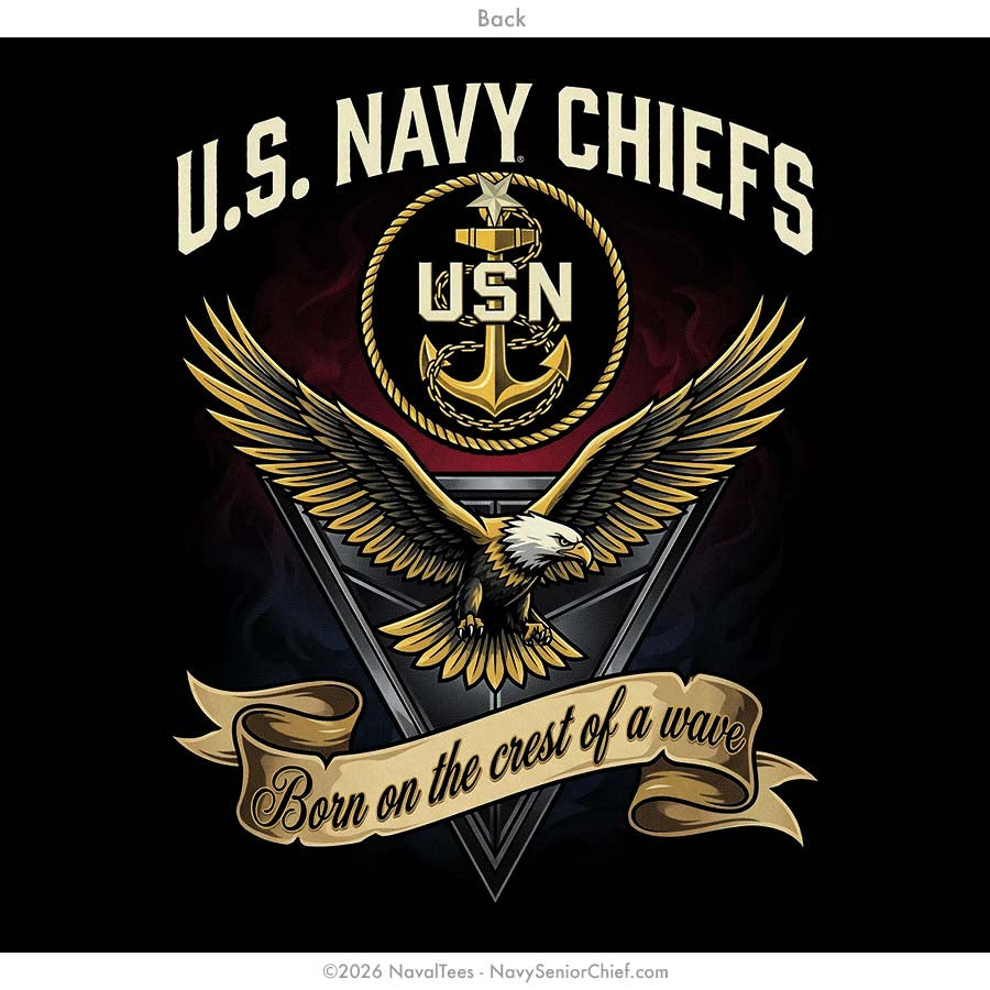 SCPO "Crest of a Wave" Tee | Black