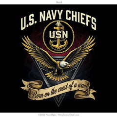 SCPO "Crest of a Wave" Tee | Black