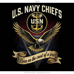 MCPO "Crest of a Wave" Tee | Black