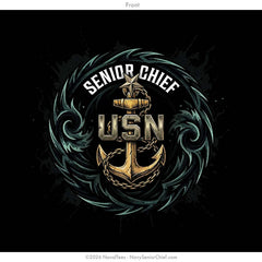 SCPO "Tribal Wave" Tee | Black