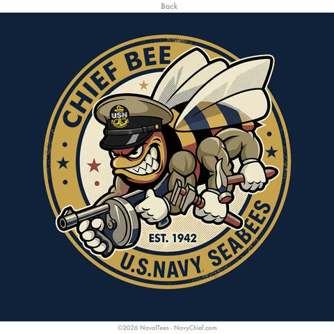 "Vintage CB Patch" Tee | Navy