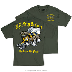 "CPO Seabee" Tee | Military Green
