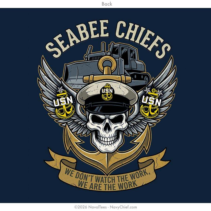 "Seabee Chiefs" Tee | Navy