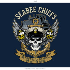 "Seabee Chiefs" Tee | Navy