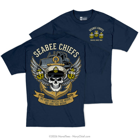 "Seabee Chiefs" Tee | Navy