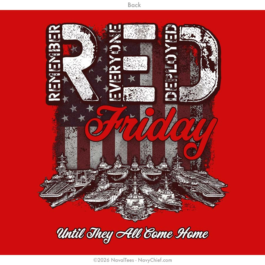 RED Friday "Fleet" Tee | Red