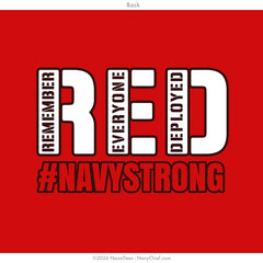 RED Friday "Fleet" Tee | Red