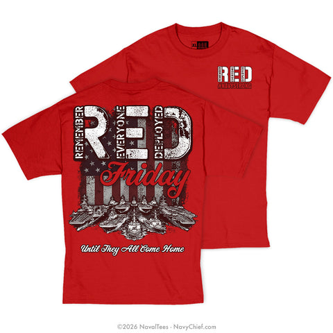 RED Friday "Fleet" Tee | Red