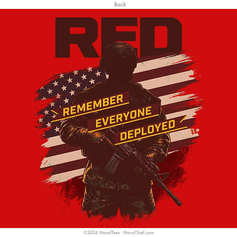 RED Friday "Sailor" Tee | Red