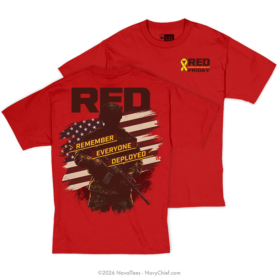 RED Friday "Sailor" Tee | Red