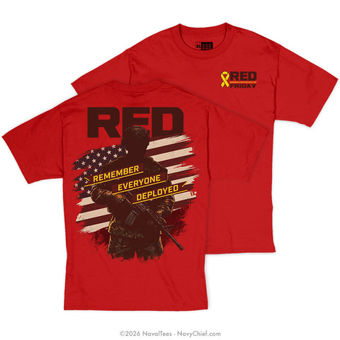 RED Friday "Sailor" Tee | Red