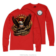 RED Friday "Eagle" Long Sleeve Tee | Red