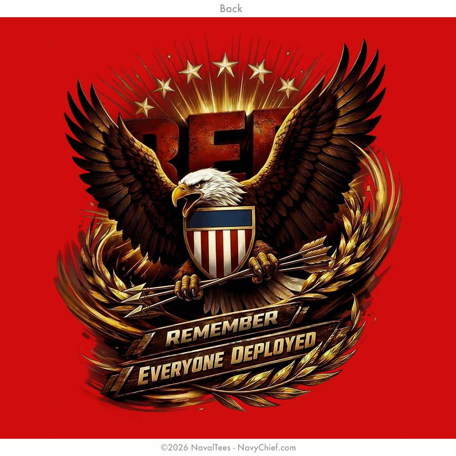 RED Friday "Eagle" Tee | Red