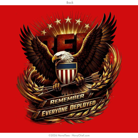 RED Friday "Eagle" Long Sleeve Tee | Red