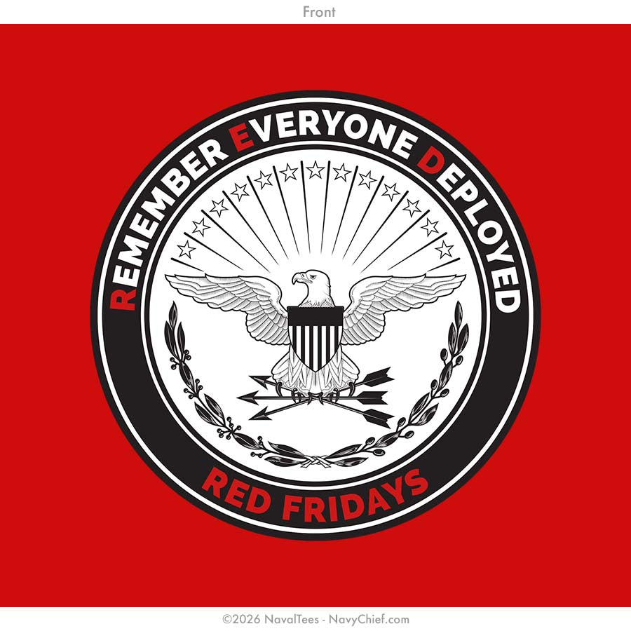 RED Friday "Eagle" Tee | Red