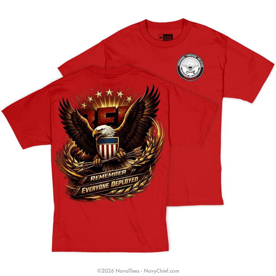 RED Friday "Eagle" Tee | Red