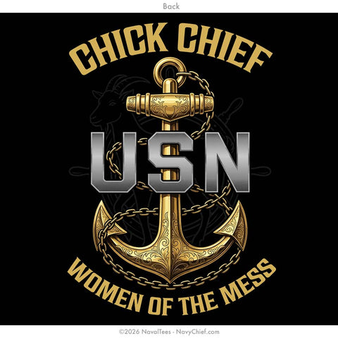 "Chick Chief" Tee | Black