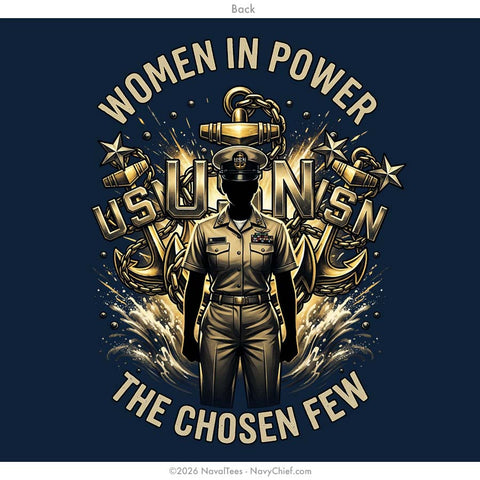 "Women In Power" Tee | Navy