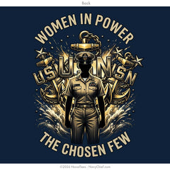 "Women In Power" Tee | Navy