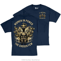 "Women In Power" Tee | Navy