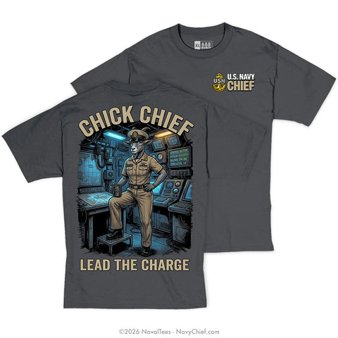"Lead The Charge" Tee | Charcoal