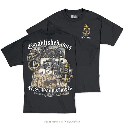 "Test of Time" Tee | Black