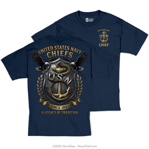 "Legacy of Tradition" Tee | Navy