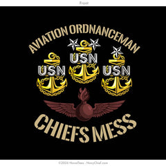 "Aviation Ordnance Chiefs" Tee | Black