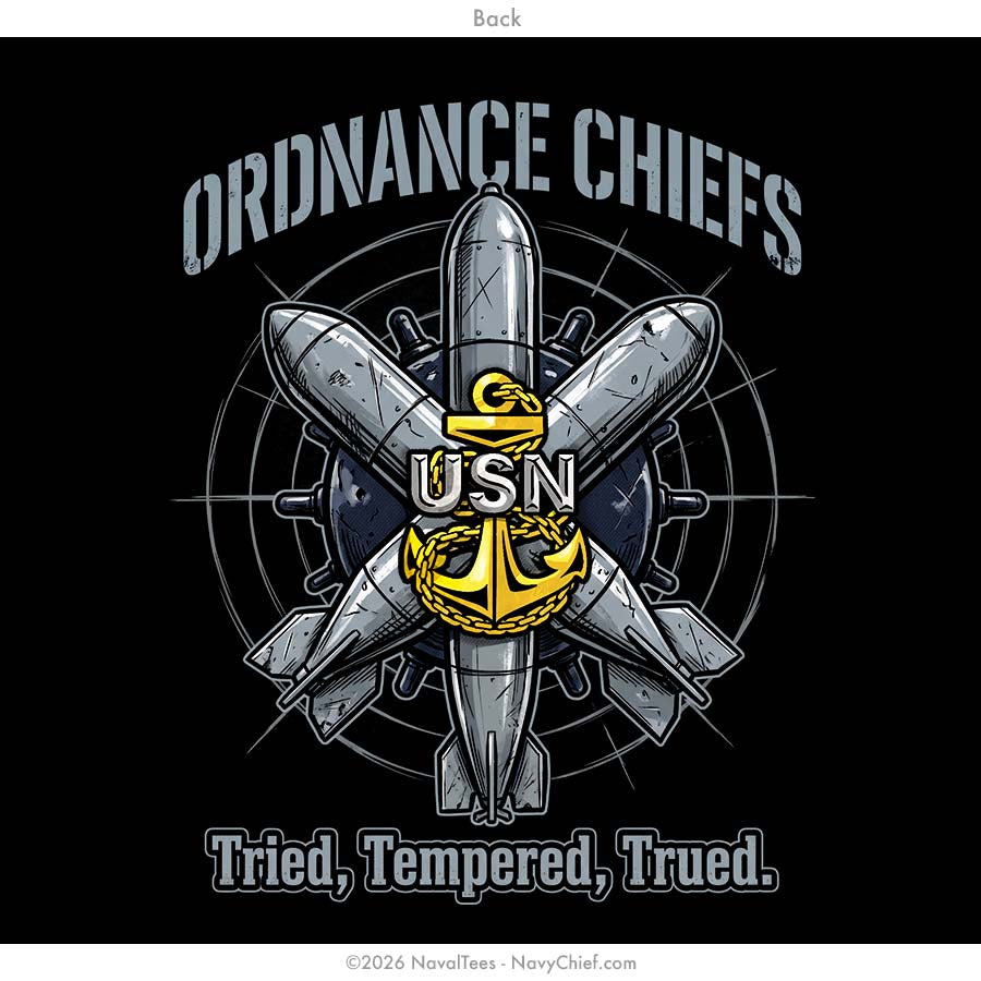 "Ordnance Chiefs" Tee | Black