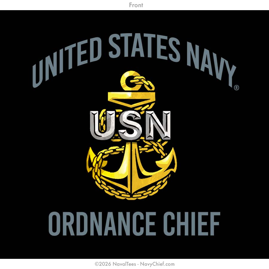 "Ordnance Chiefs" Tee | Black