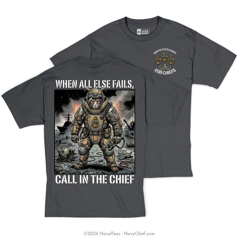 "EOD Goat" Tee | Charcoal