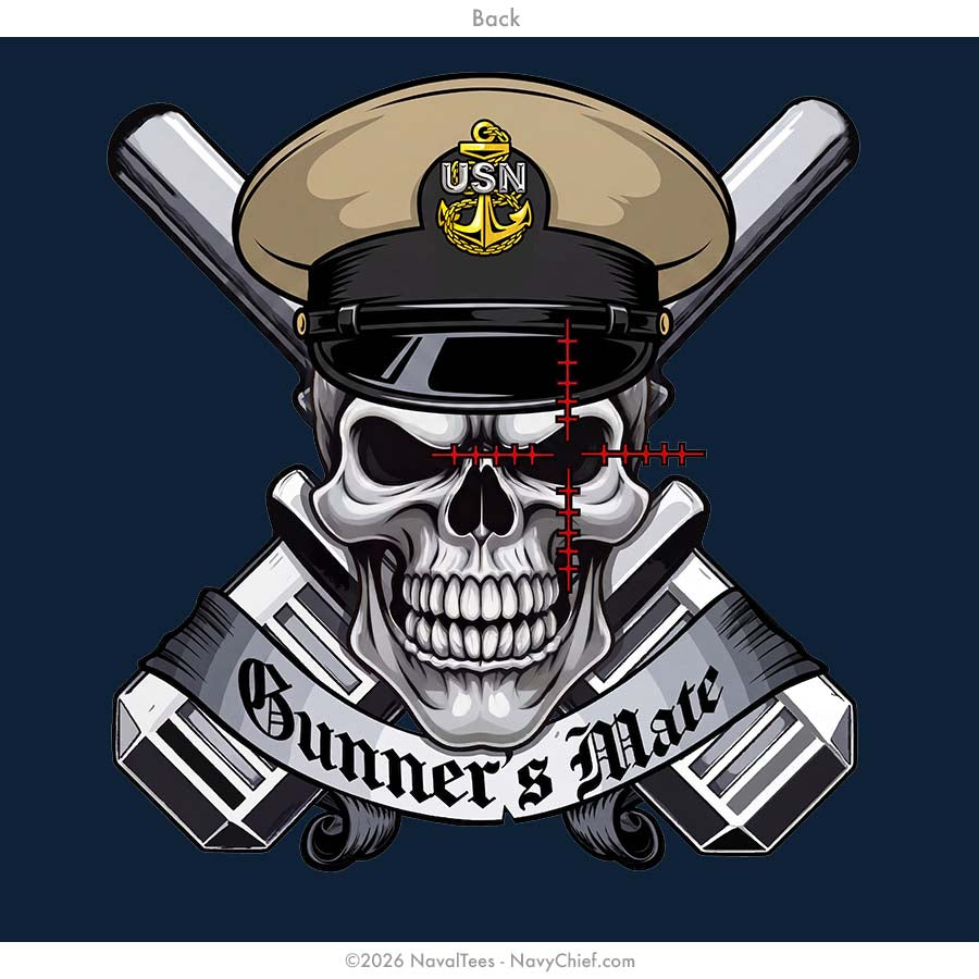 "Gunners Mate CPO" Tee | Navy