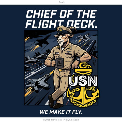 "Flight Deck CPO" Tee | Navy