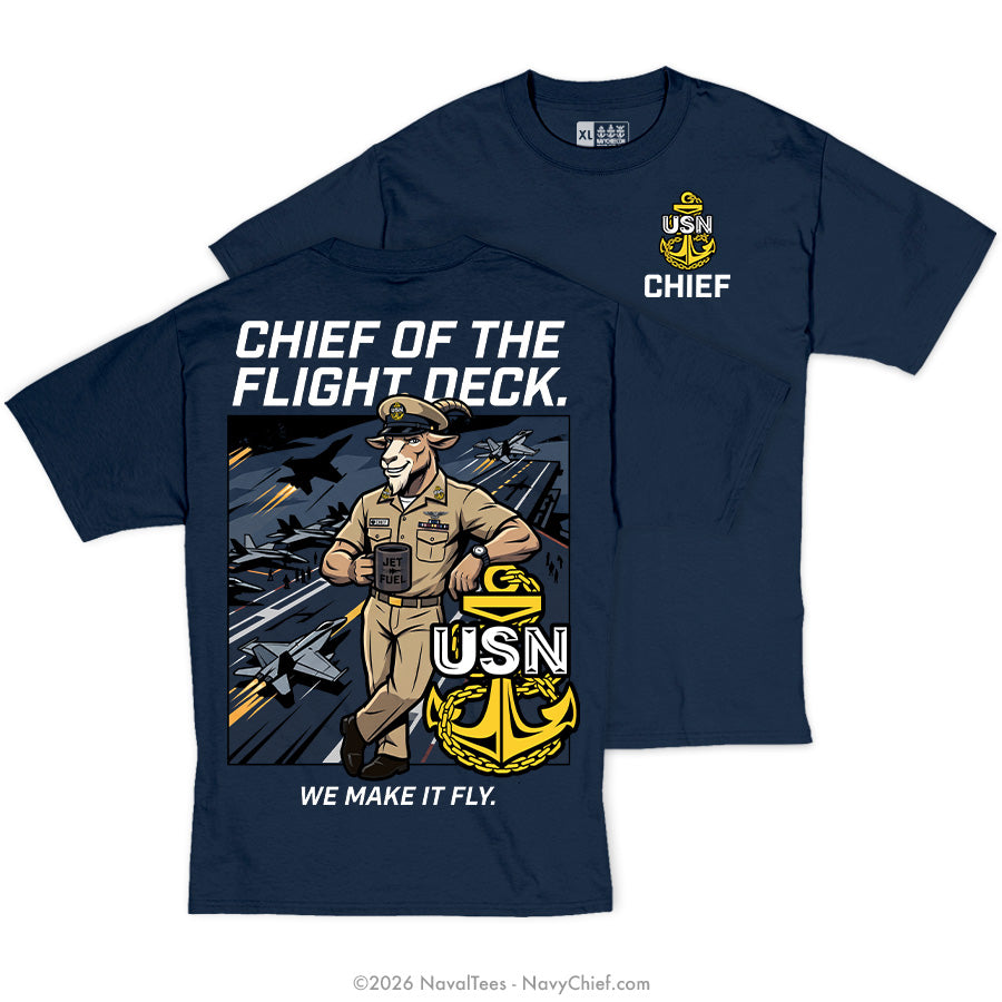 "Flight Deck CPO" Tee | Navy