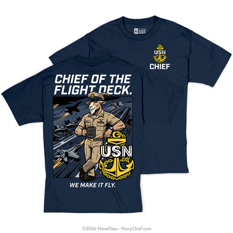 "Flight Deck CPO" Tee | Navy