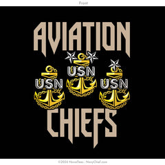 "Aviation Chiefs" Tee | Black