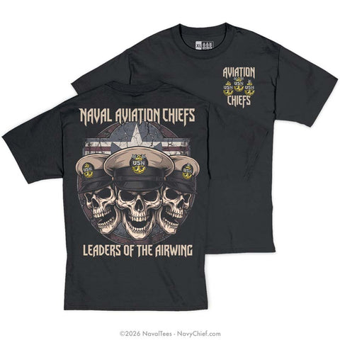 "Aviation Chiefs" Tee | Black