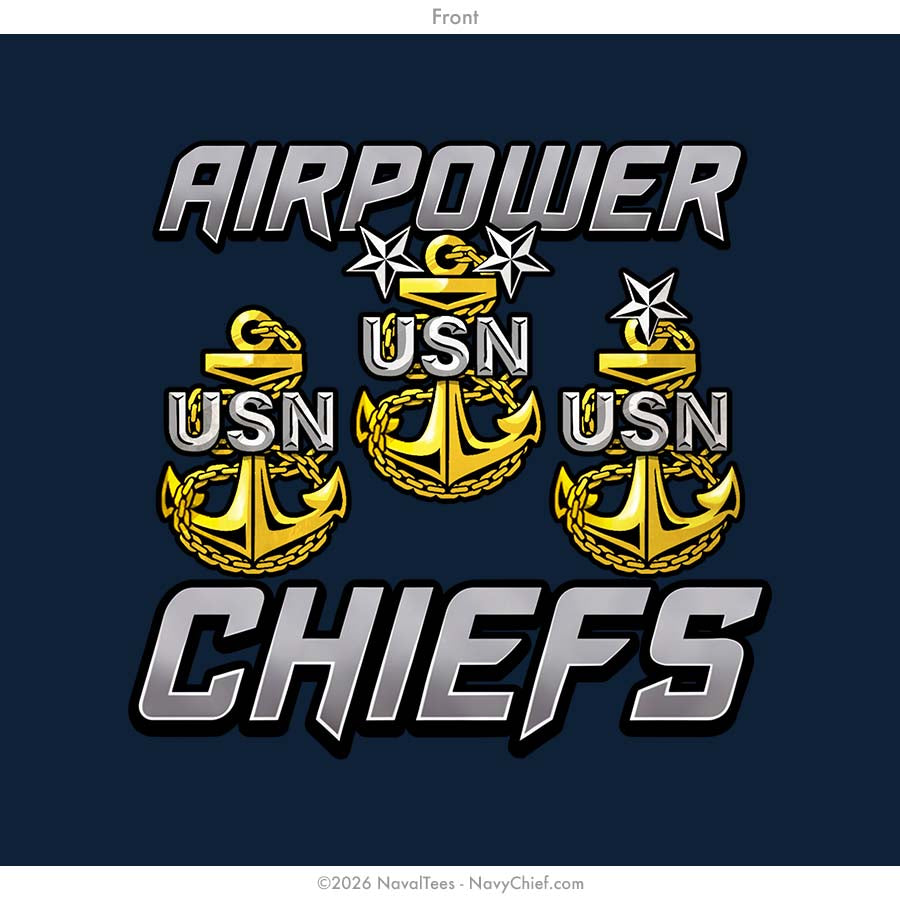 "Air Power" Tee | Navy