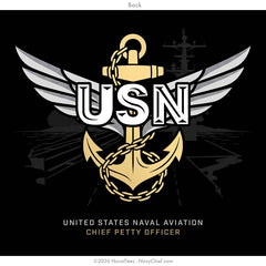 "Naval Aviation CPO" Tee | Black