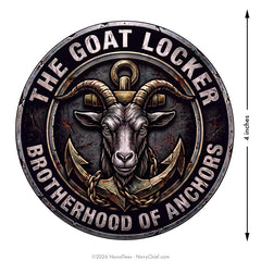 "Brotherhood of Anchors" | 4 inch Vinyl Decal
