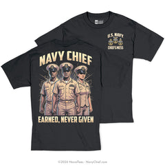 "Earned Anchors" Tee | Black