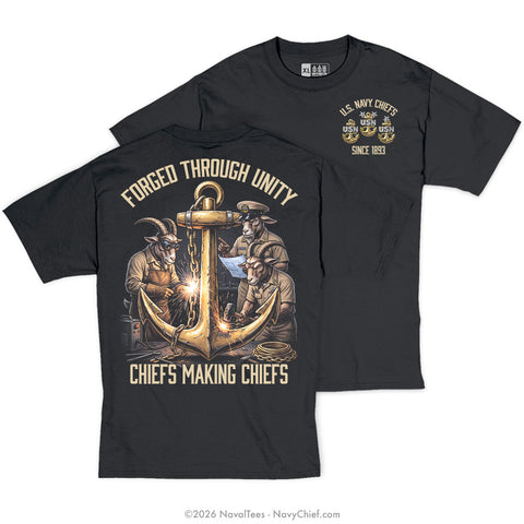 "Forged Through Unity" Tee | Black
