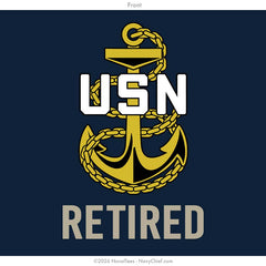 "Old School Comms" Tee | Navy