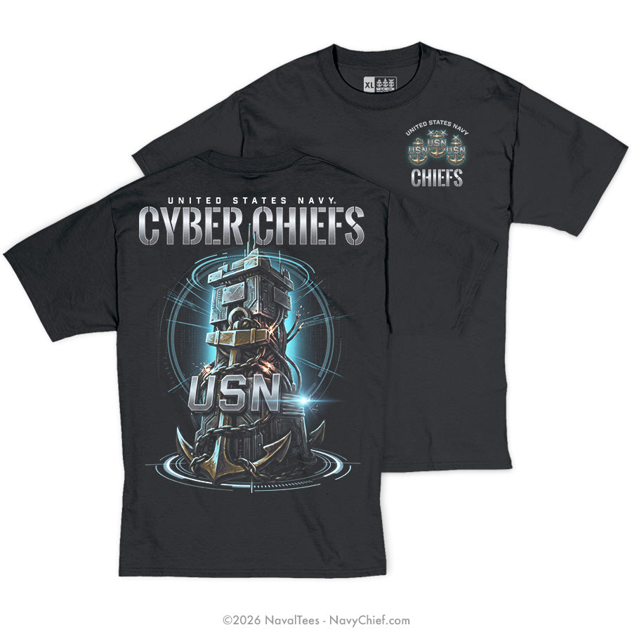 "Cyber Chiefs" Tee | Black