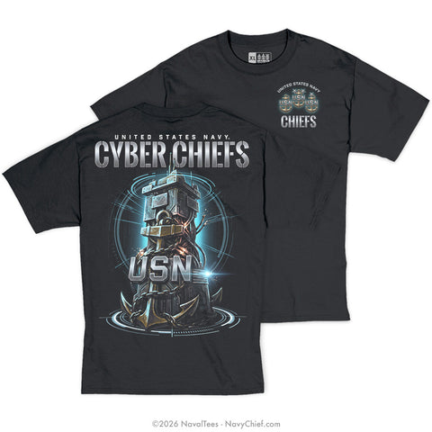 "Cyber Chiefs" Tee | Black