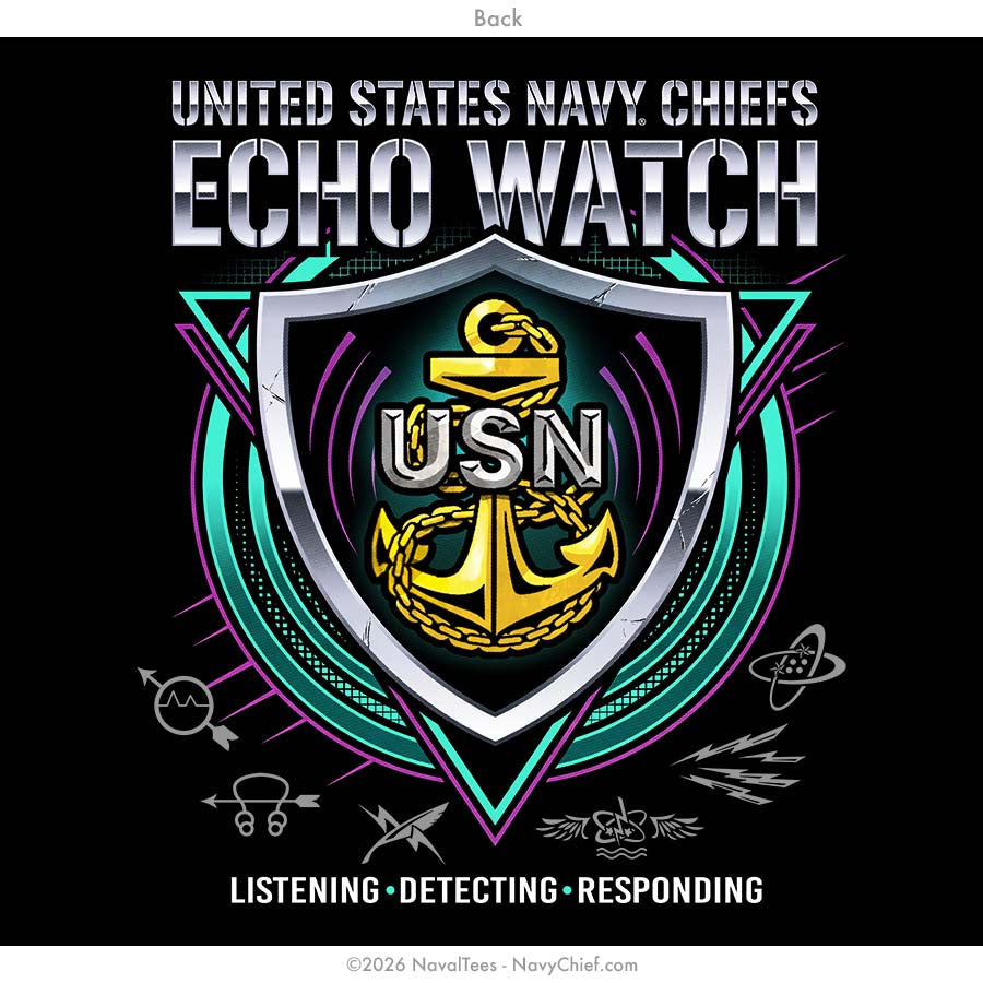 "Echo Watch" Tee | Black