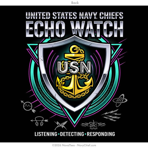 "Echo Watch" Tee | Black